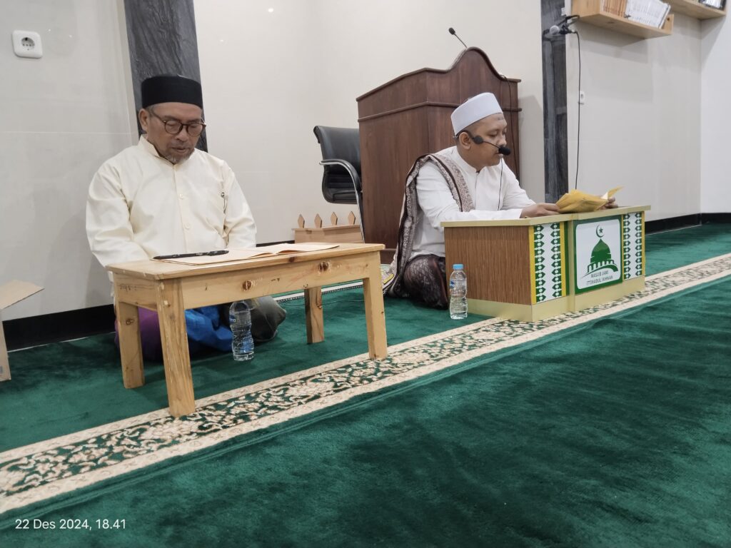 Kajian Mingguan di Masjid Ittihadul Ikhwan: Hiasi Diri Dengan Sikap Rendah Hati