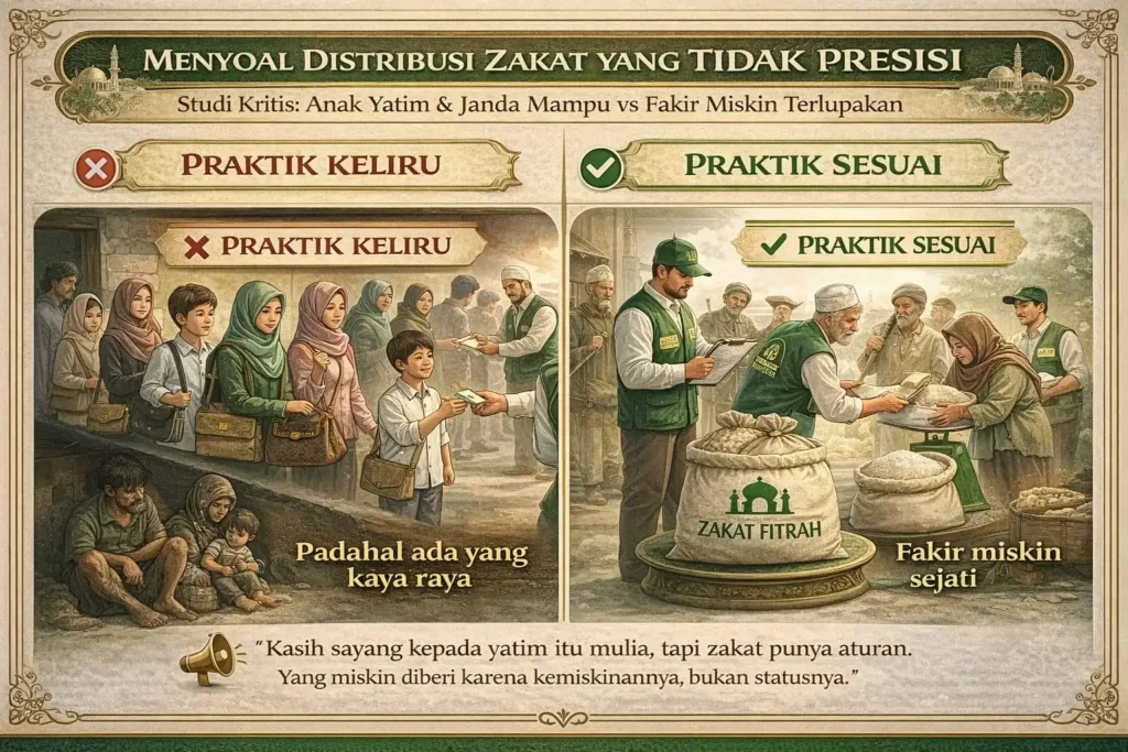 Apakah Yatim dan Janda Termasuk Mustahiq Zakat?